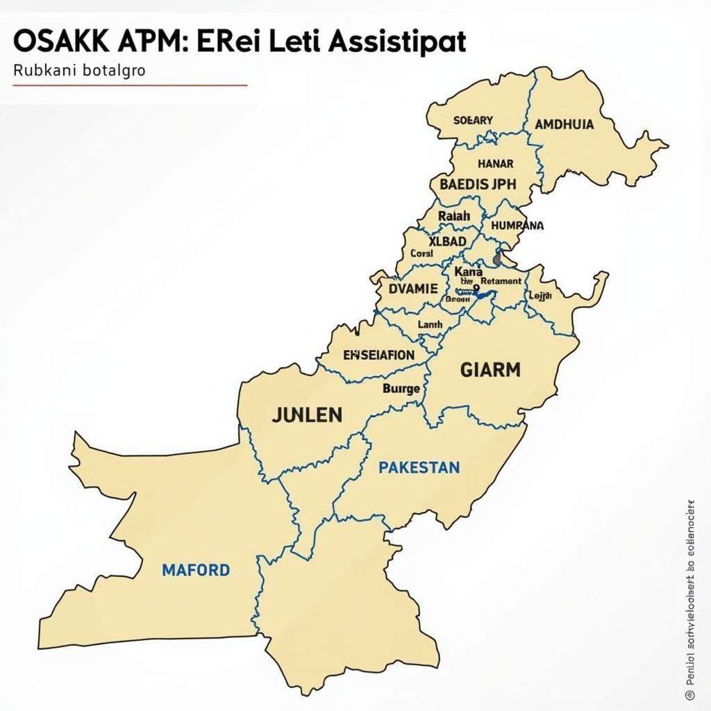 Osaka Battery Dealer Network Map Across Pakistan