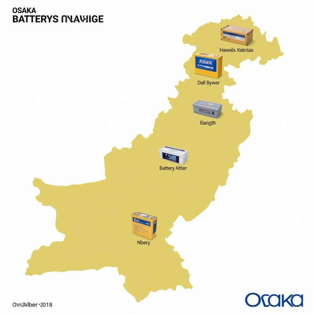 Osaka Battery Dealer Network in Pakistan