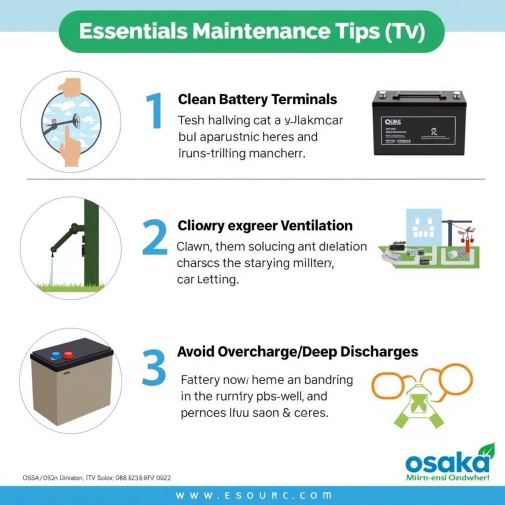 Osaka Tall Tubular Battery Maintenance Tips in Pakistan