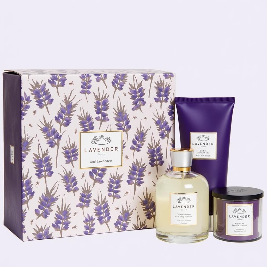 Oud Lavender Perfume Gift Set in Pakistan