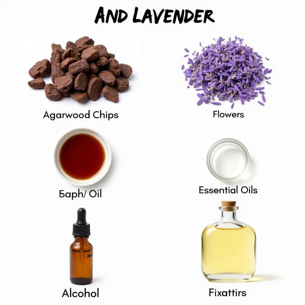 Oud and Lavender Perfume Ingredients in Pakistan