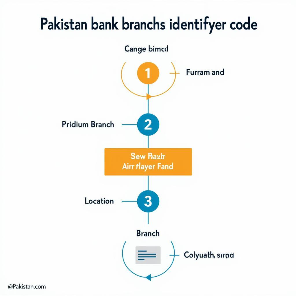 Pakistan Bank Branch Identifier Code Structure