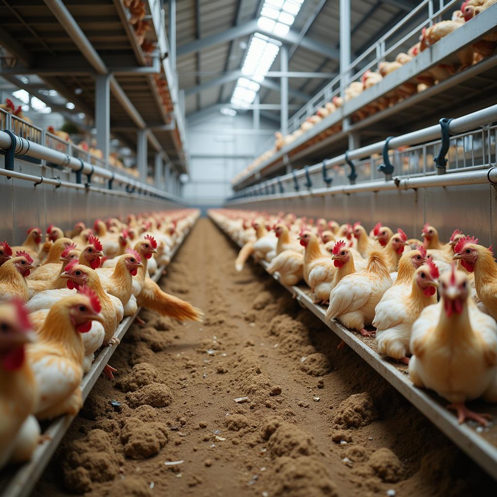 Chicken Farm in Pakistan