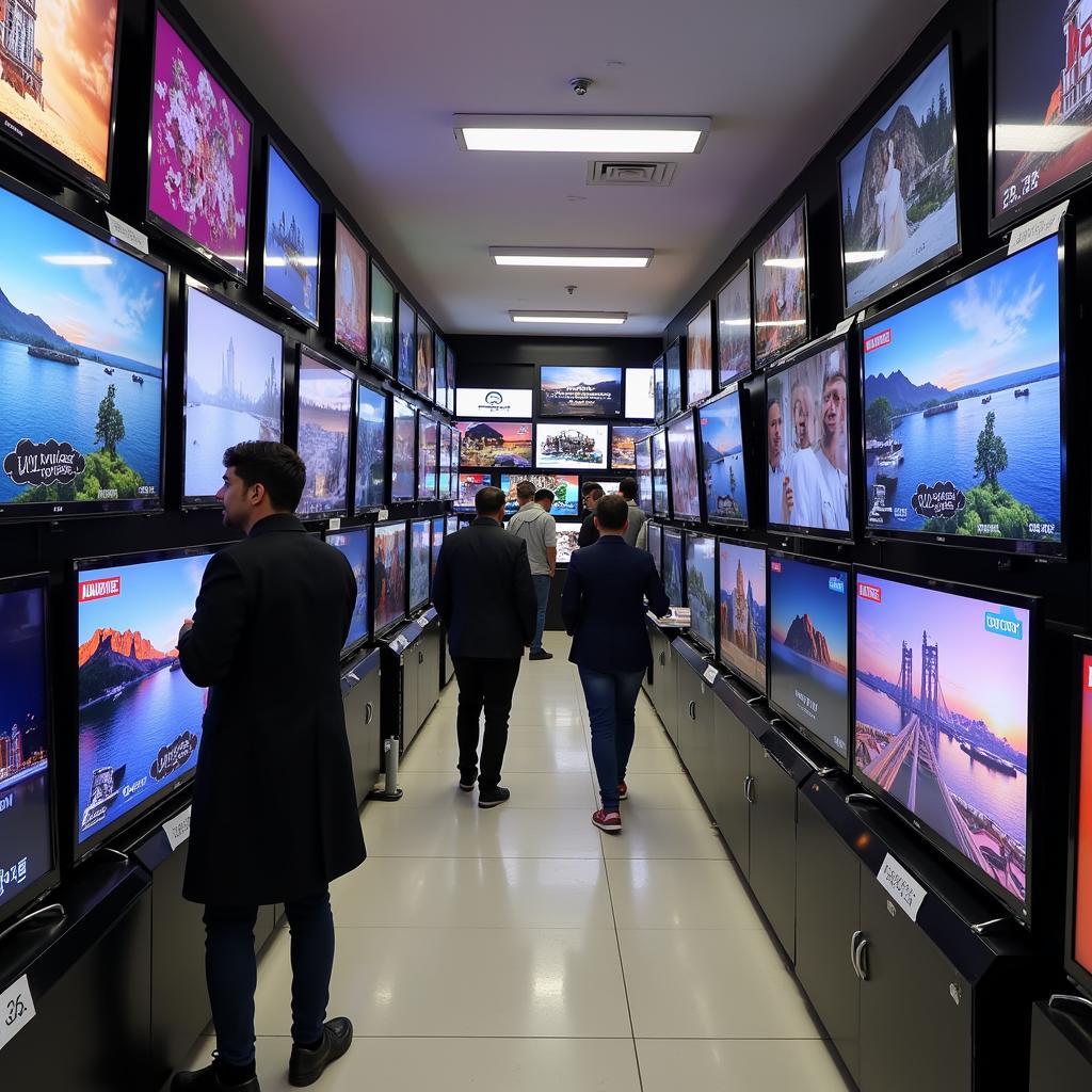 Pakistan Electronics Store LED TV Display