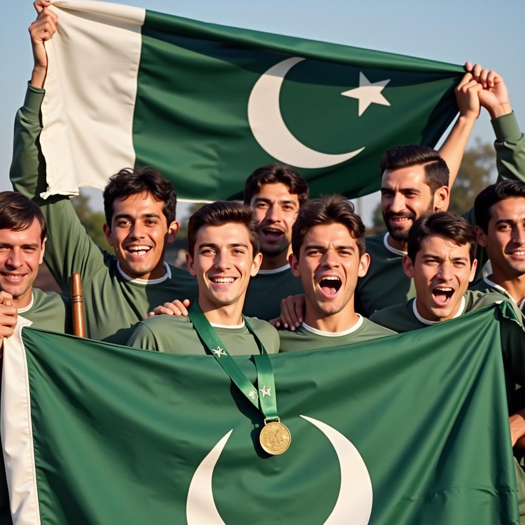 Pakistan Hockey Team Wins Gold at the 1960 Rome Olympics