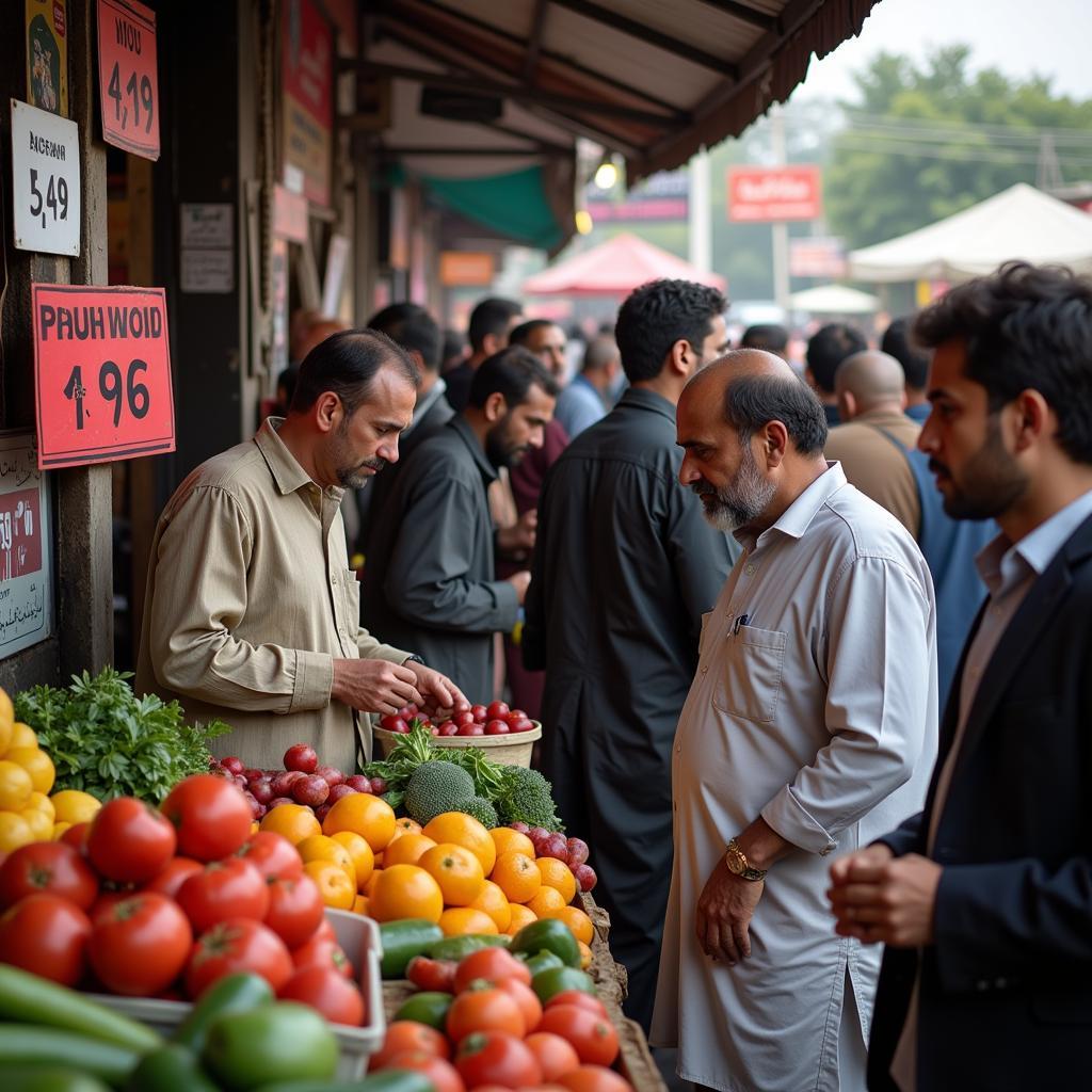 Impact of Inflation on Food Prices in Pakistan