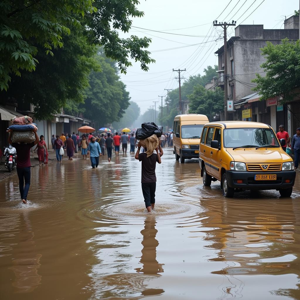 Pakistan Monsoon Season Flooding