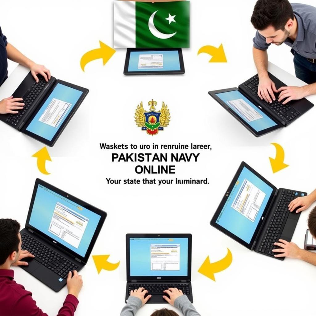 Candidates Applying for Pakistan Navy Jobs Online