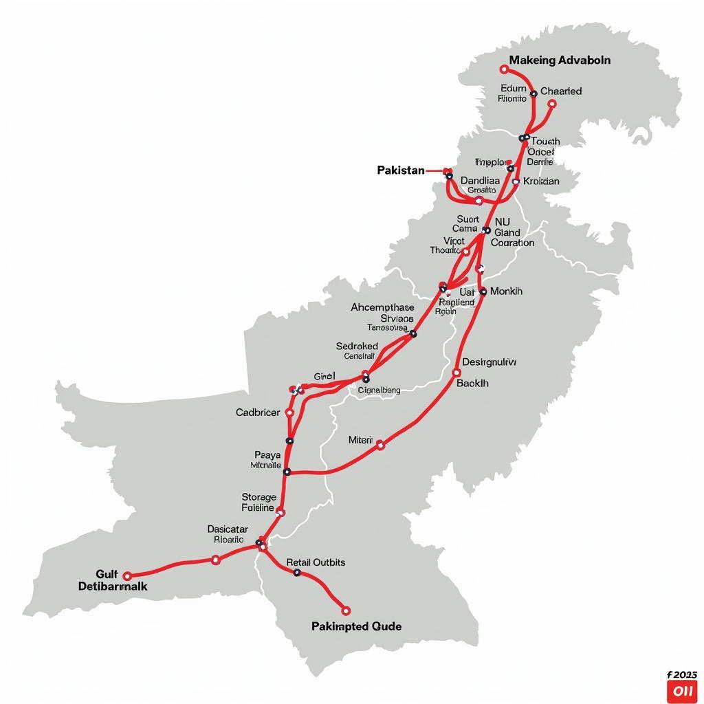 Pakistan Oil Marketing Company Fuel Distribution Network