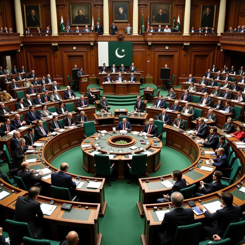 Pakistan Political Parties in Parliament