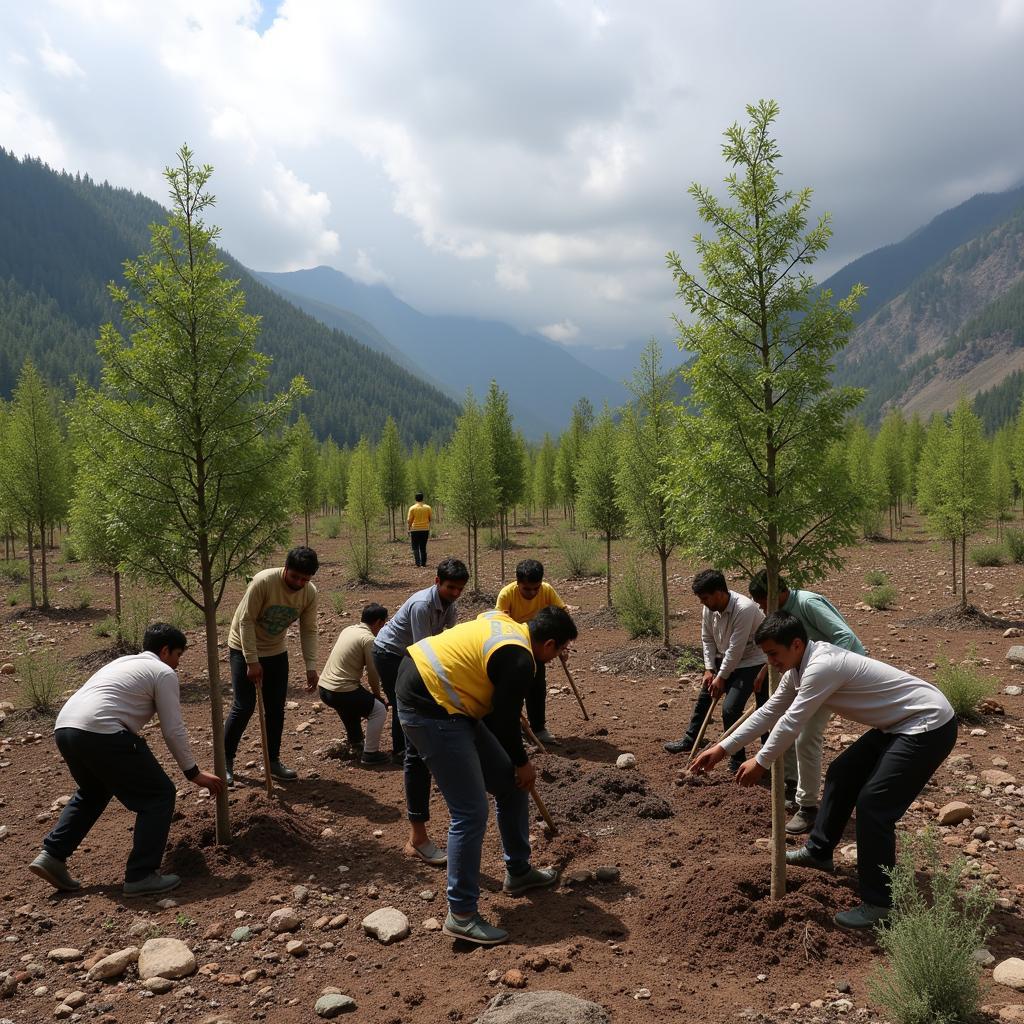 Reforestation Efforts in Pakistan