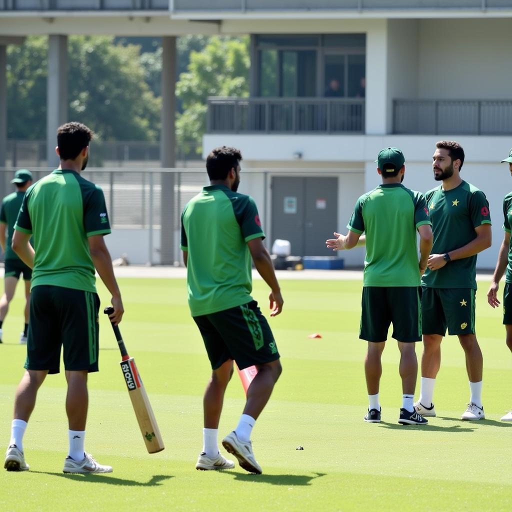 Pakistan Shaheens Training Session