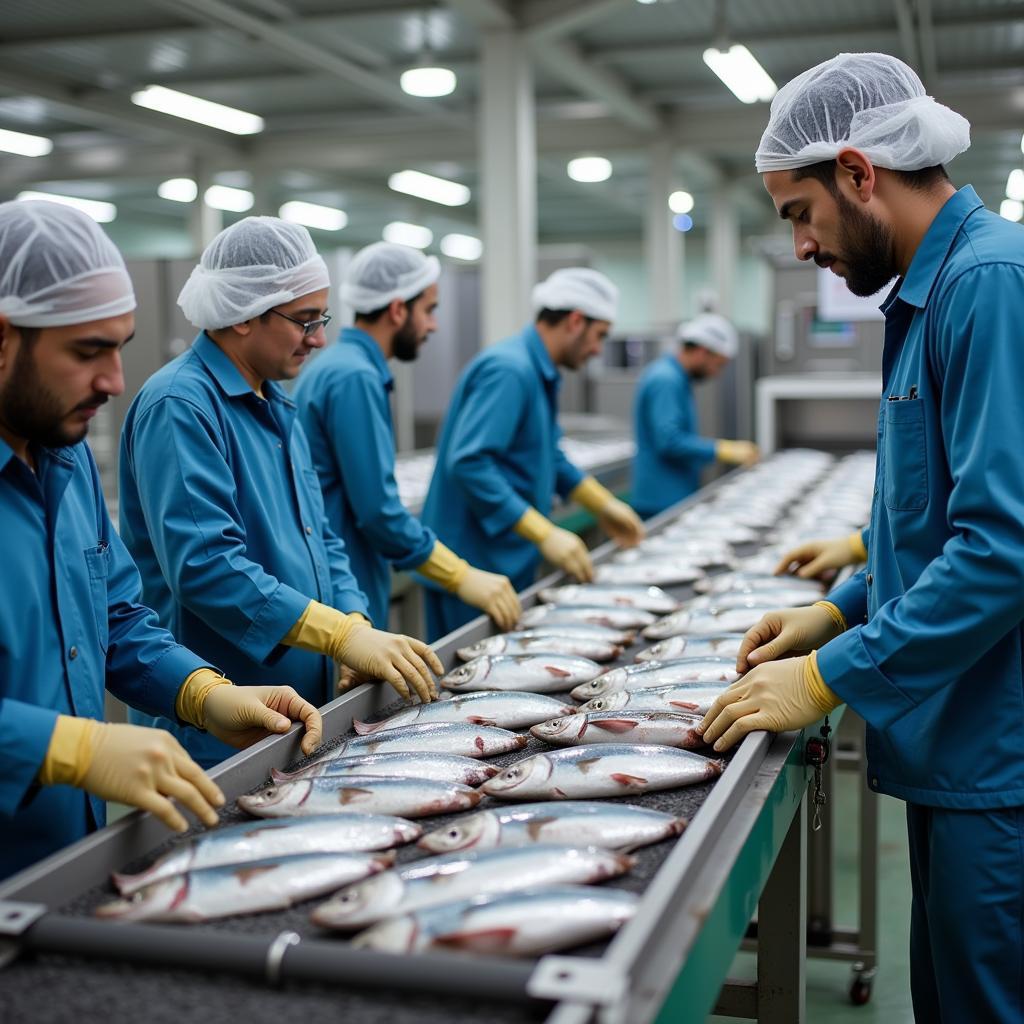 Tuna Processing Plant in Pakistan