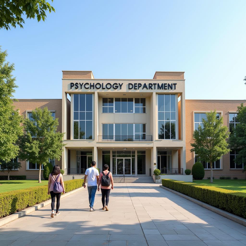 Pakistan University Psychology Department Building