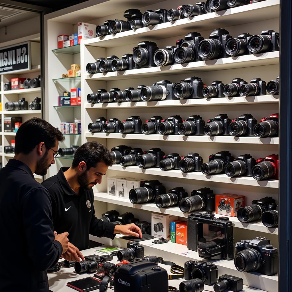 Camera Shop Display in Pakistan