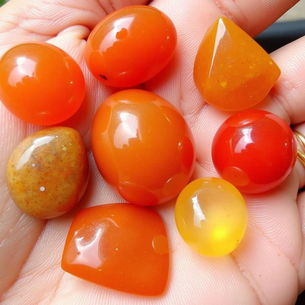 Variety of Carnelian Stones in Pakistan