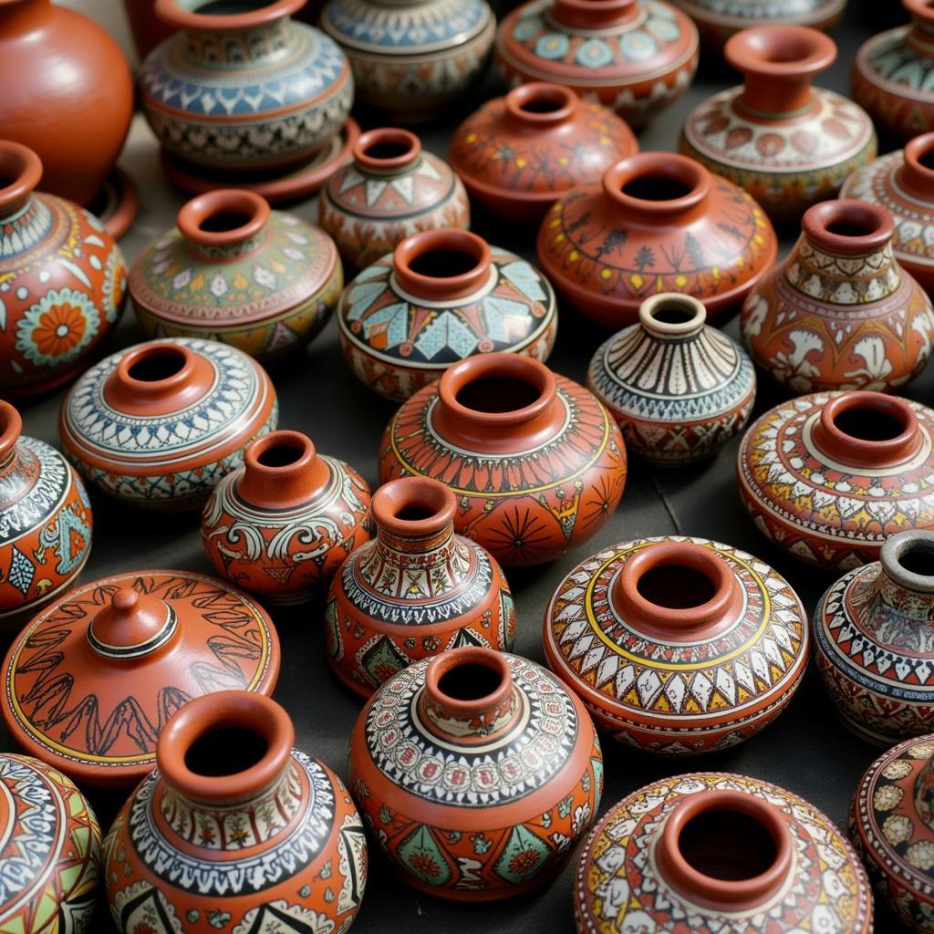 Traditional Pakistani Ceramic Pots