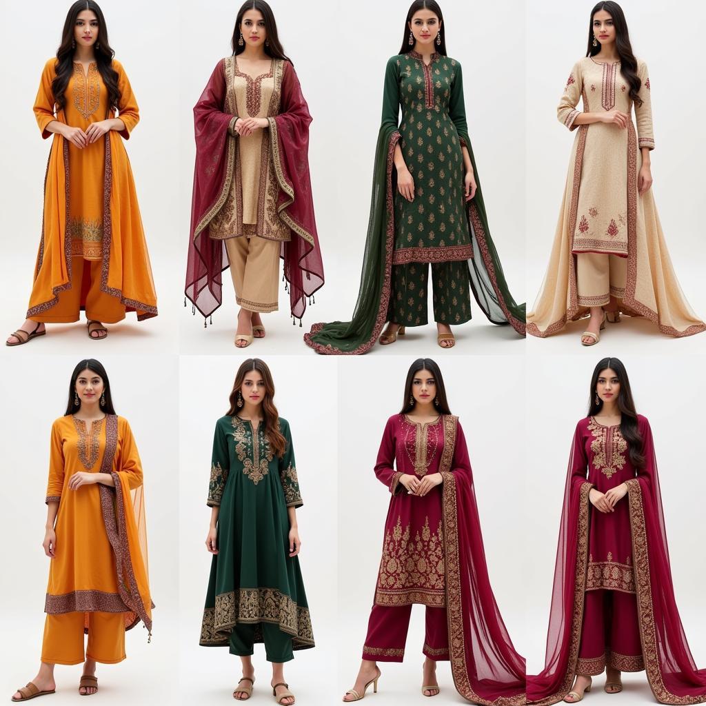 Diverse Pakistani Clothing Brands Showcase