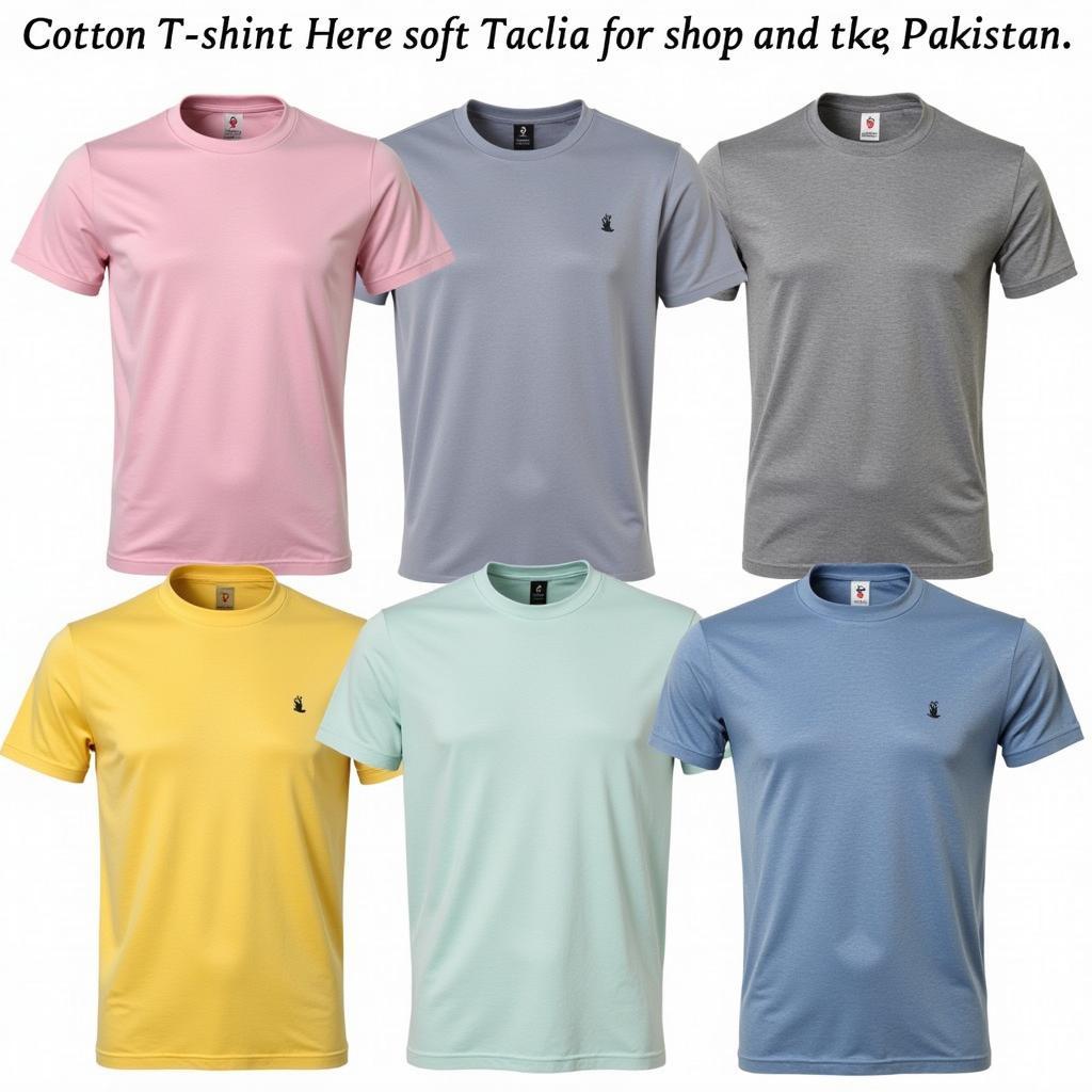 Pakistani Cotton T-Shirts Online Shopping