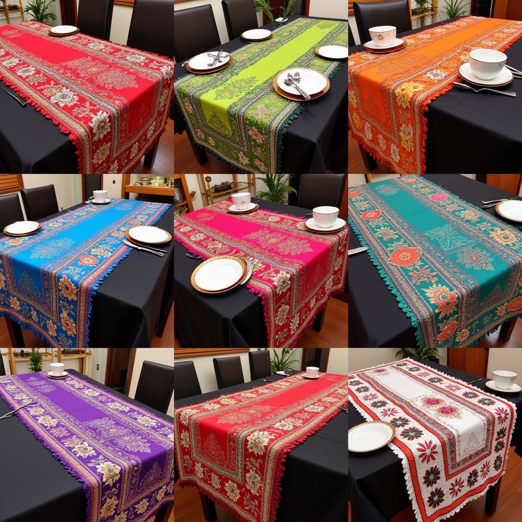 Pakistani Embroidered Table Runners