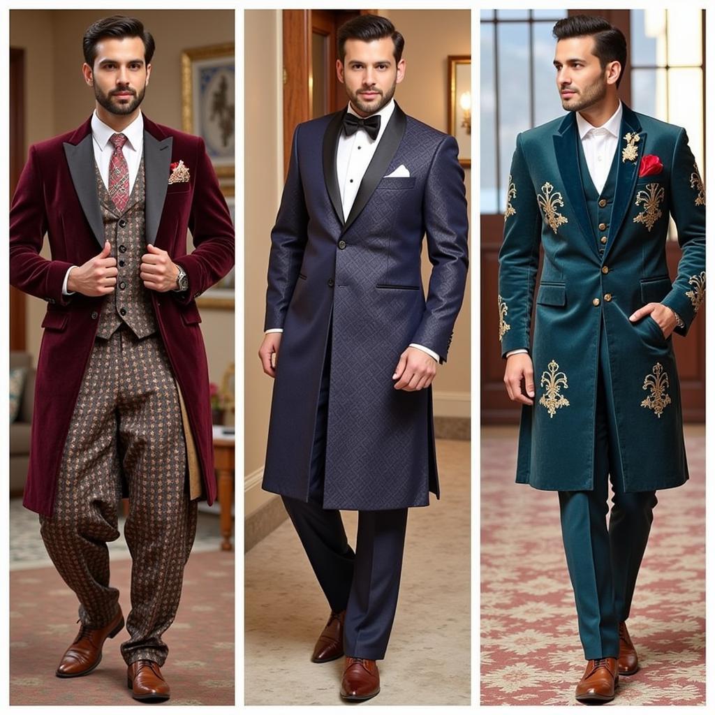 Different Styles of Fancy Suits in Pakistan