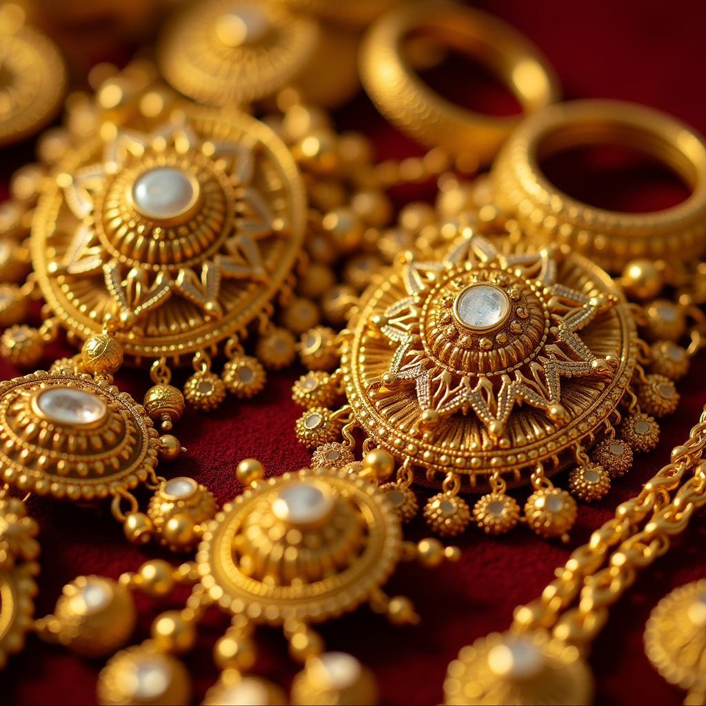 Pakistani Gold Jewelry - 18 Karat