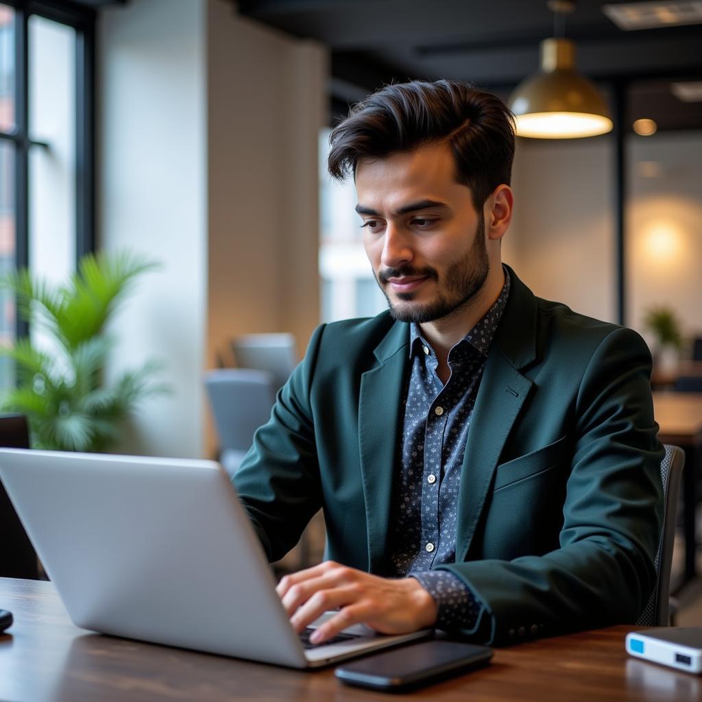 A successful Pakistani graduate employed at a leading tech company in Dublin, Ireland