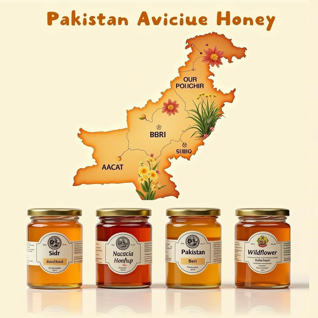 Pakistani Honey Varieties