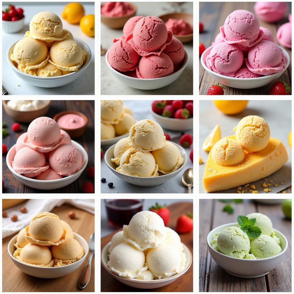 Variety of Ice Cream Flavors in Pakistan