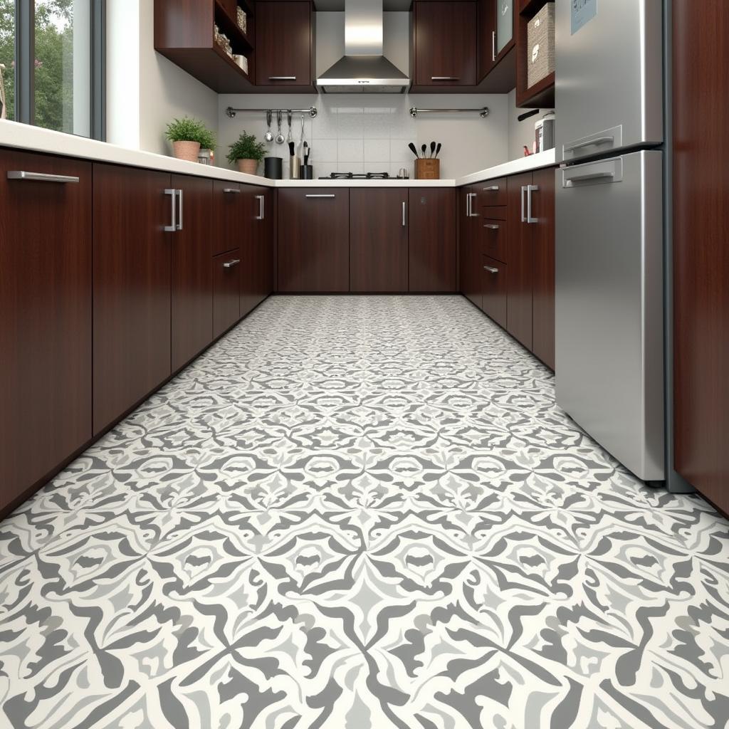 Pakistani Kitchen Floor Tiles Design