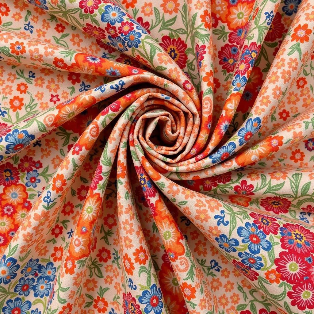 Pakistani Lawn Fabric Details