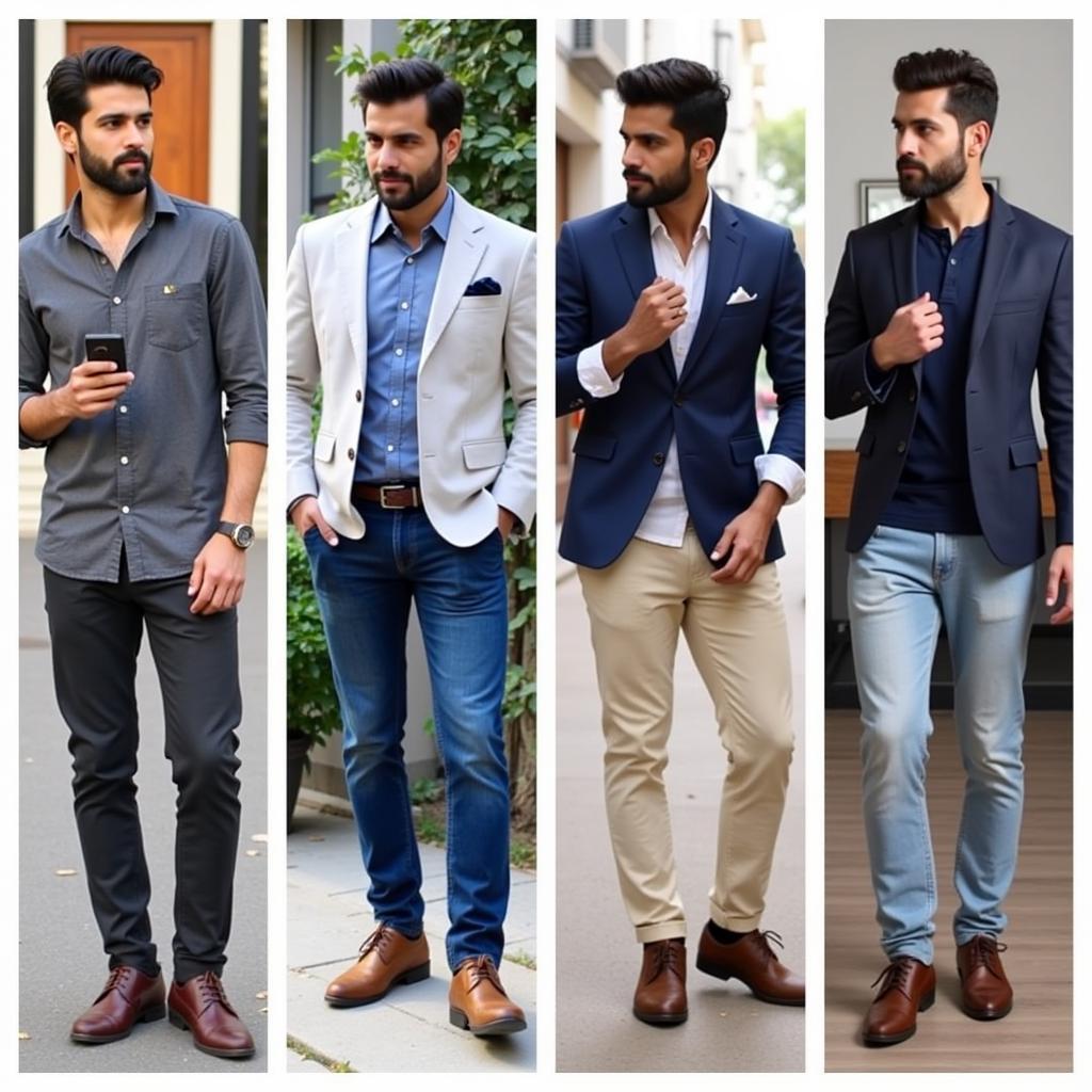 Men in Pakistan Sporting Stylish Chukka Boots