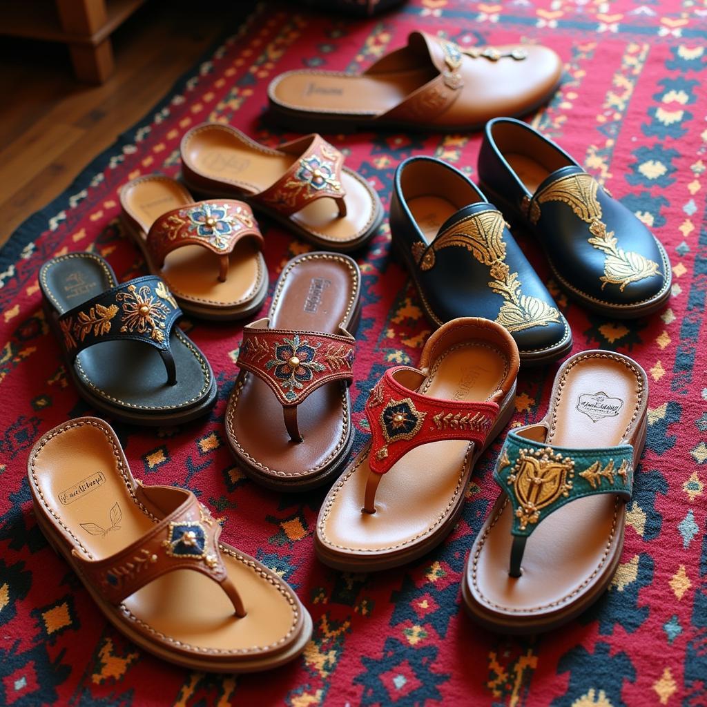 Traditional Pakistani Mens Chappals