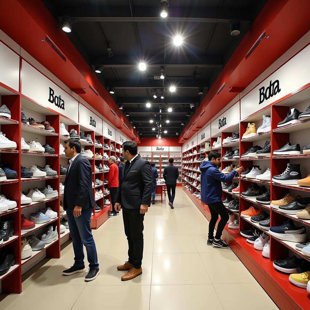 Bata Shoe Store Interior