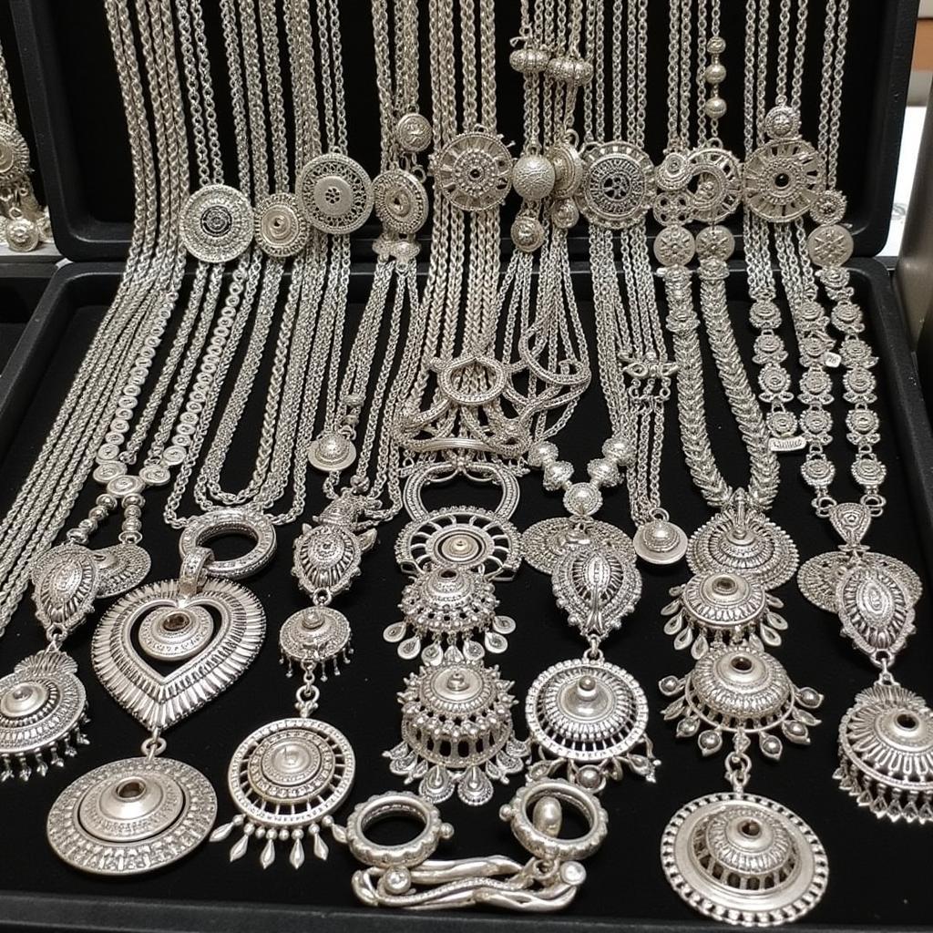 Intricate Pakistani Silver Chain Designs