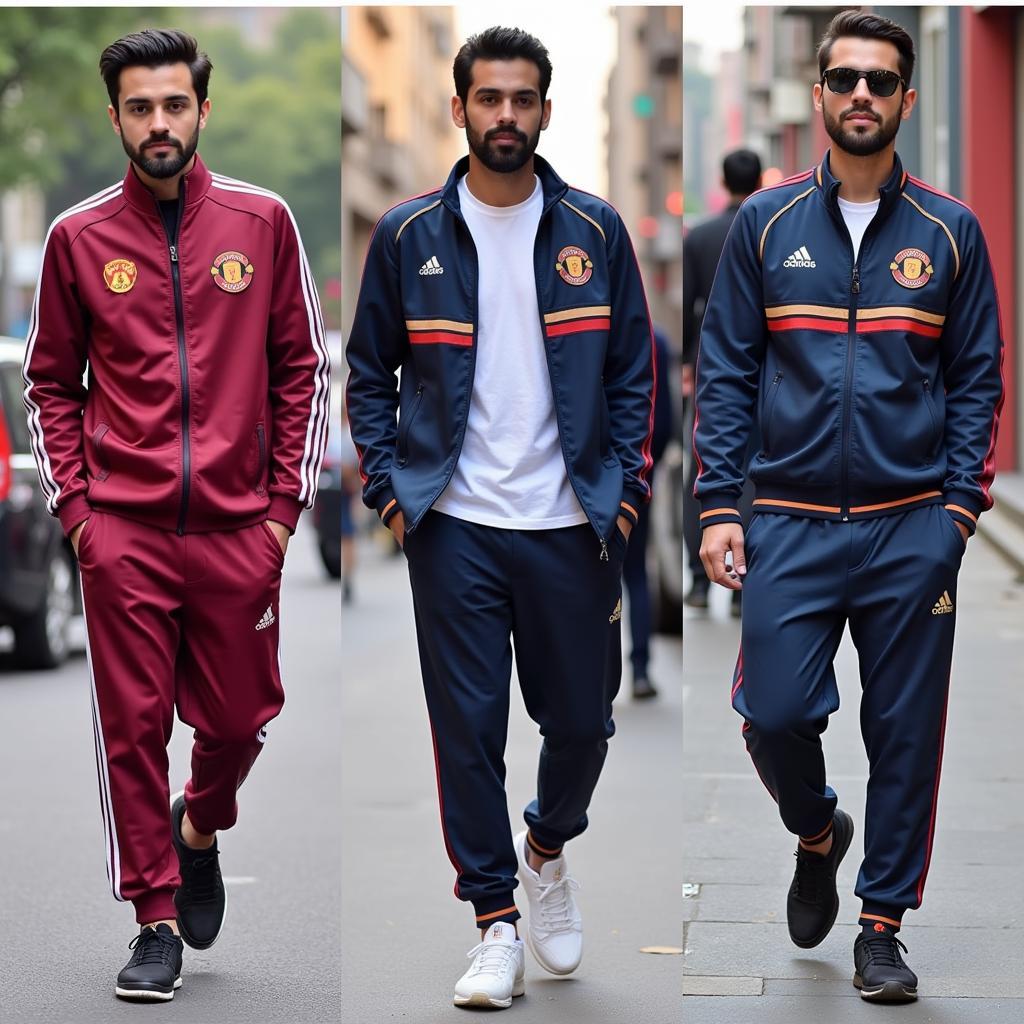 Pakistani Street Style Featuring Tracksuits