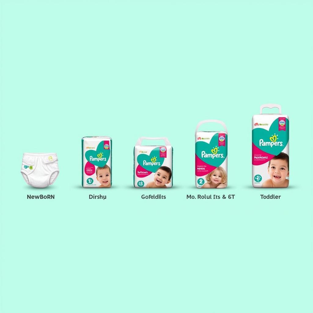 Pampers Diaper Sizes Available in Pakistan