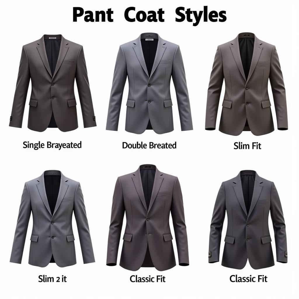 Pant Coat Styles in Pakistan