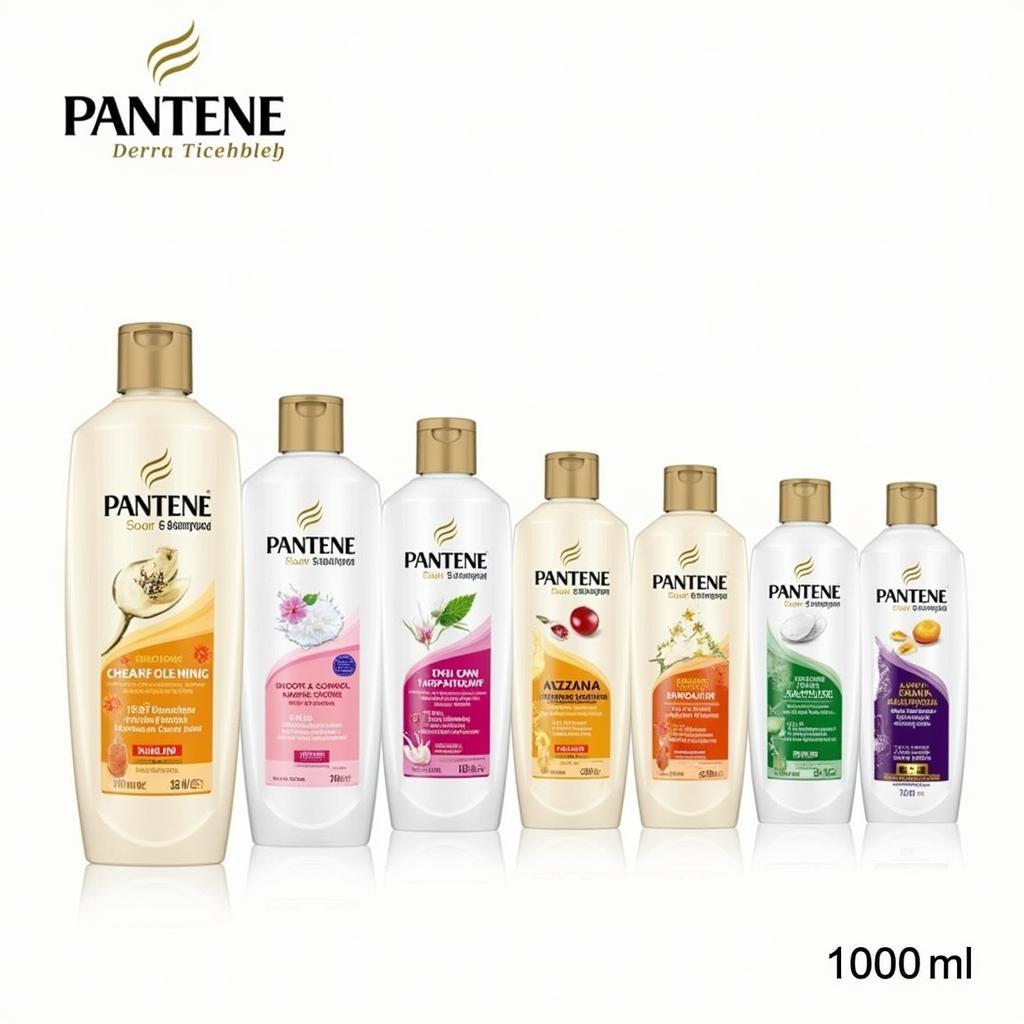 Pantene Shampoo 1000ml Variants Available in Pakistan