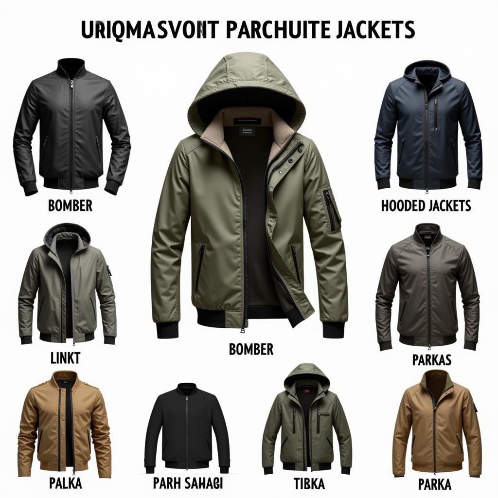 Parachute Jacket Styles Available in Pakistan