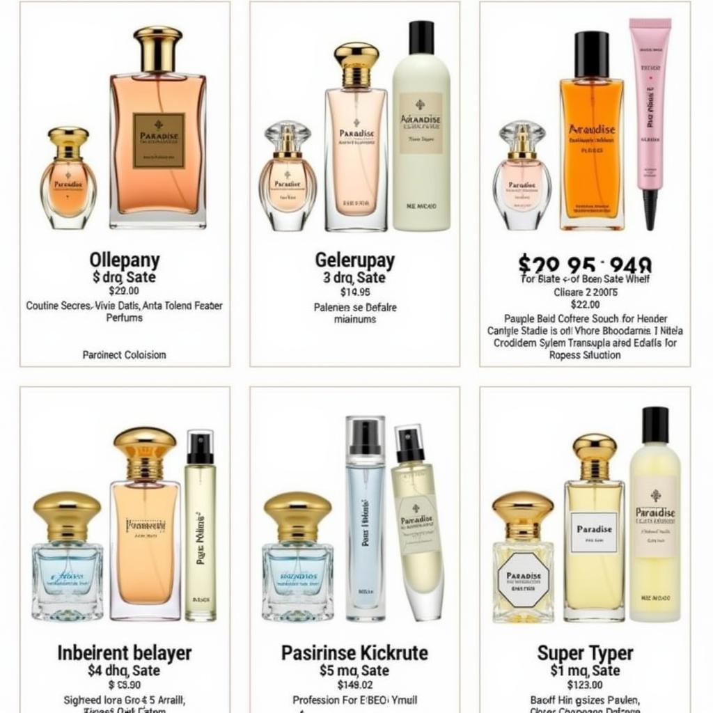 Paradise Perfume Price Range in Pakistan