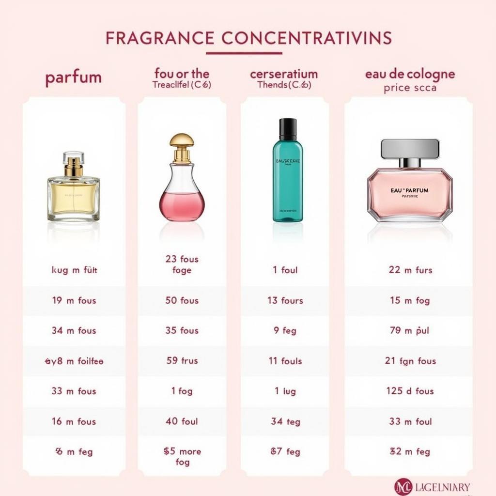 Perfume Concentration Guide