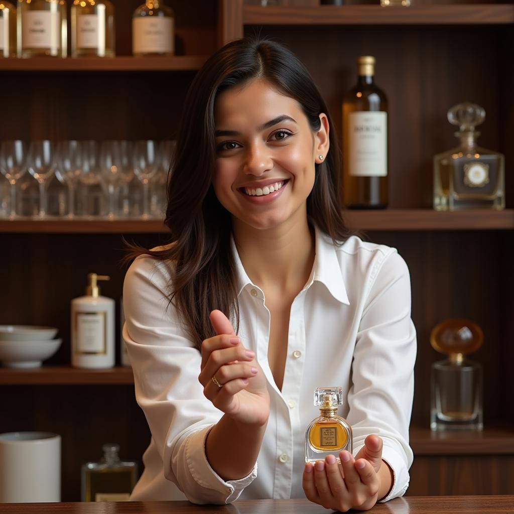 Perfume Expert Aisha Khan