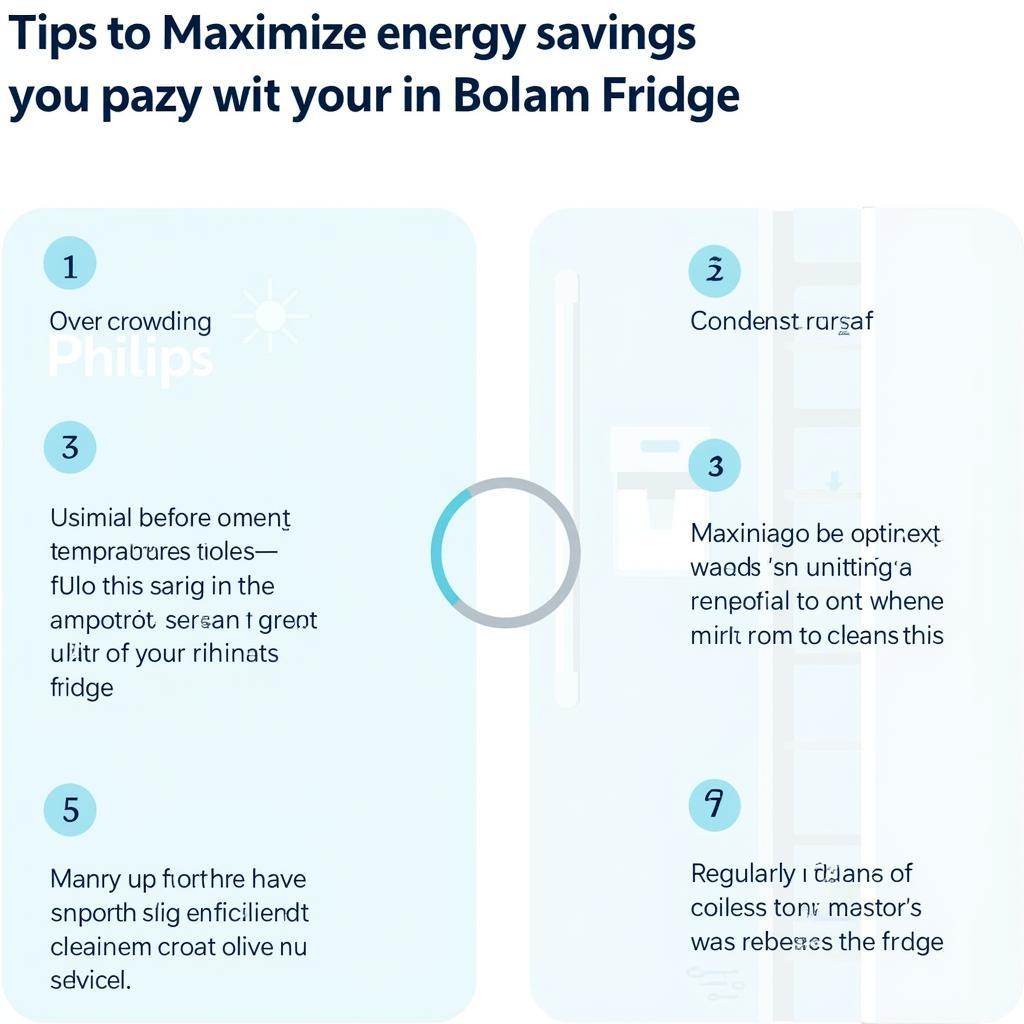 Energy Saving Tips for Philips Fridges