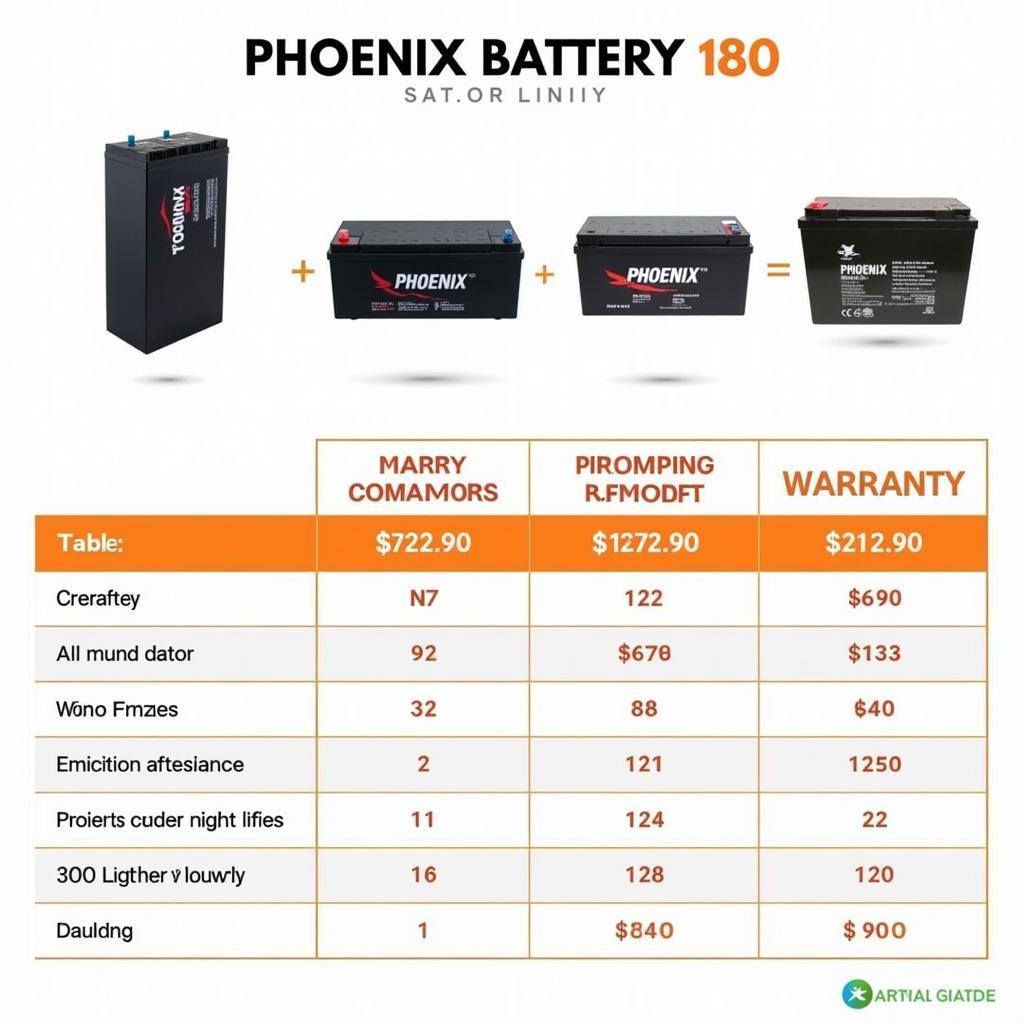 Phoenix Battery 180 Price Comparison in Pakistan