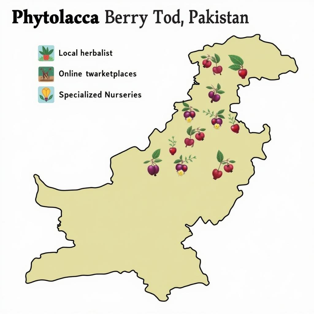 Finding Phytolacca Berry in Pakistan