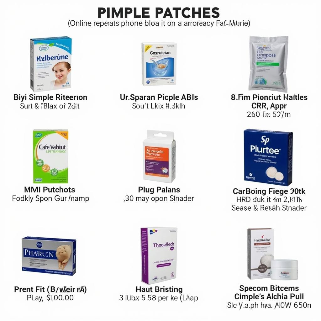 Pimple Patch Variety Available in Pakistan