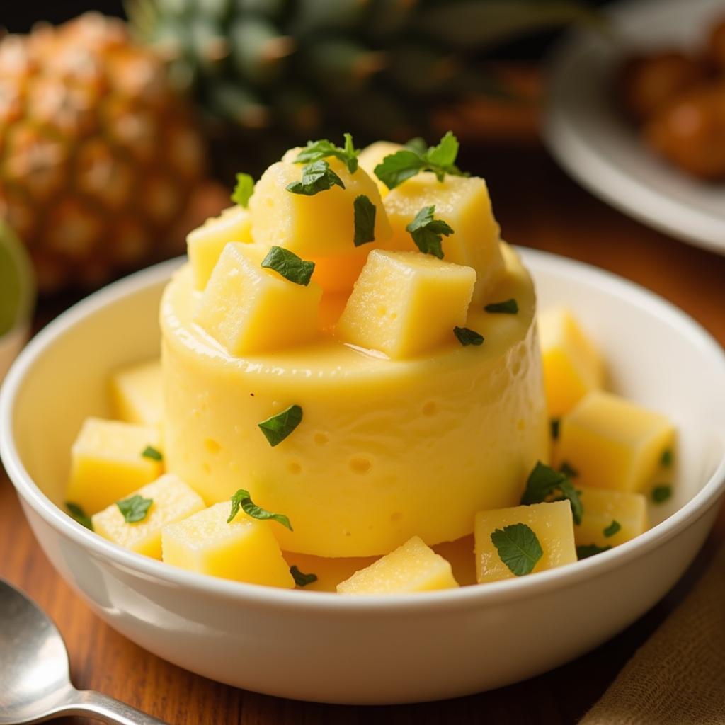 Pineapple Dessert in Pakistan