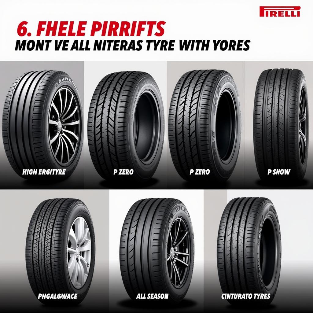 Pirelli Tyres Range in Pakistan