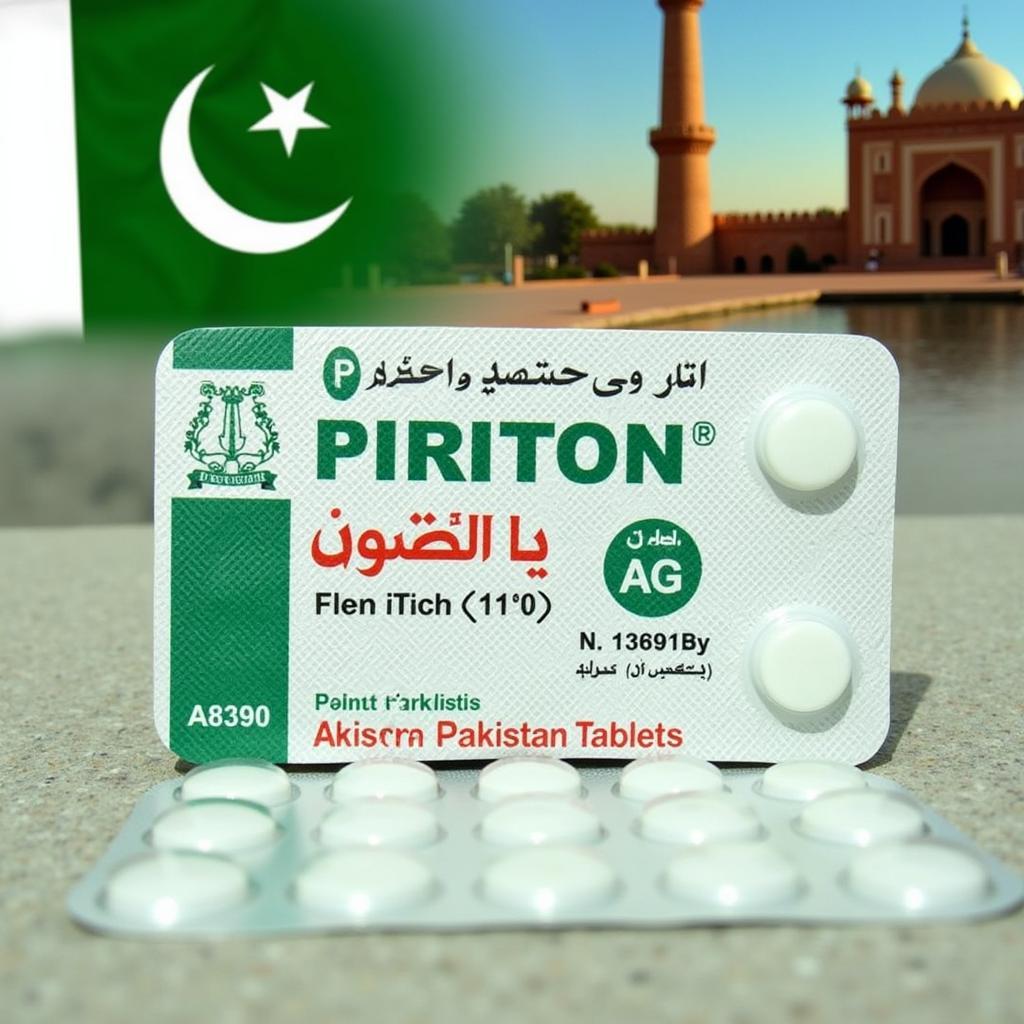 Piriton Tablet Packaging in Pakistan